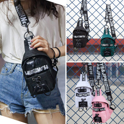 Sac messager à bandoulière pour femme, petit sac tendance Oxford pour téléphone portable, sac de poitrine