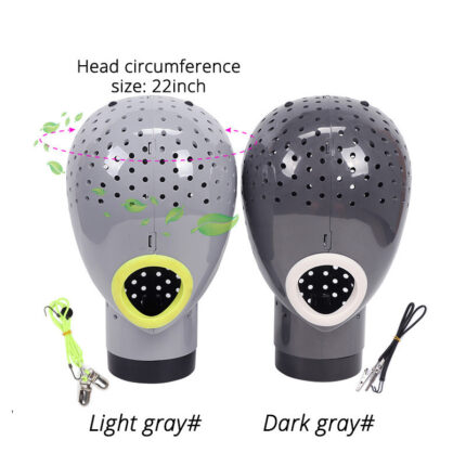 Sèche-perruque, tête de mannequin pour séchage de coiffures