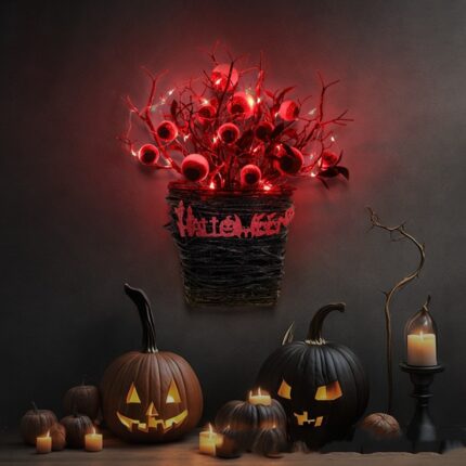 Pendentif d'ambiance d'horreur, décoration de fête à suspendre à une porte