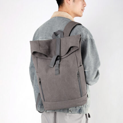 Sac à dos de voyage simple et tendance, grande capacité, idéal pour les loisirs en plein air